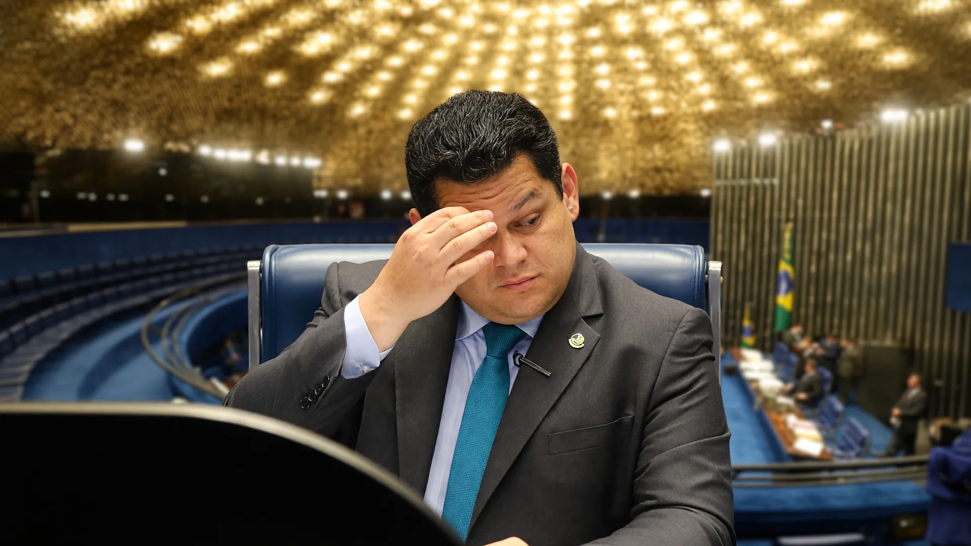 Presidente do Senado em discurso: debate sobre fim da escala 6x1 indústria em plenário legislativo