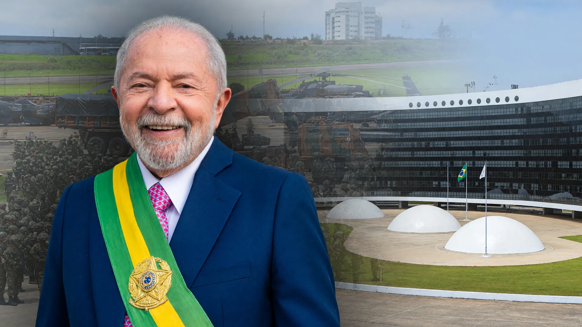 Lula ao lado de militares e do TSE representa apoio logístico das Forças Armadas nas eleições 2026