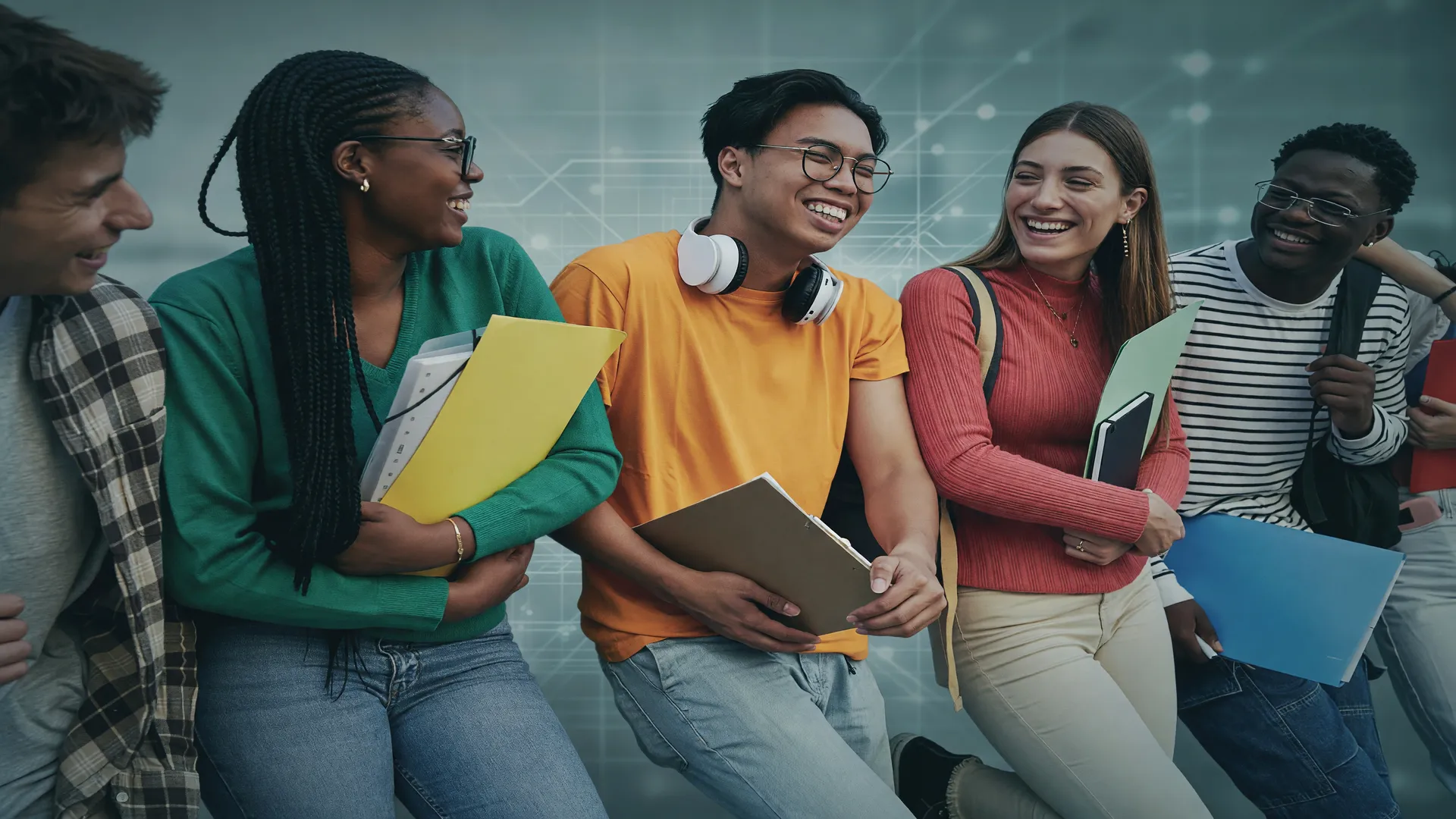Jovens em busca de emprego, refletindo como a IA dificulta emprego de jovens no mercado de trabalho.