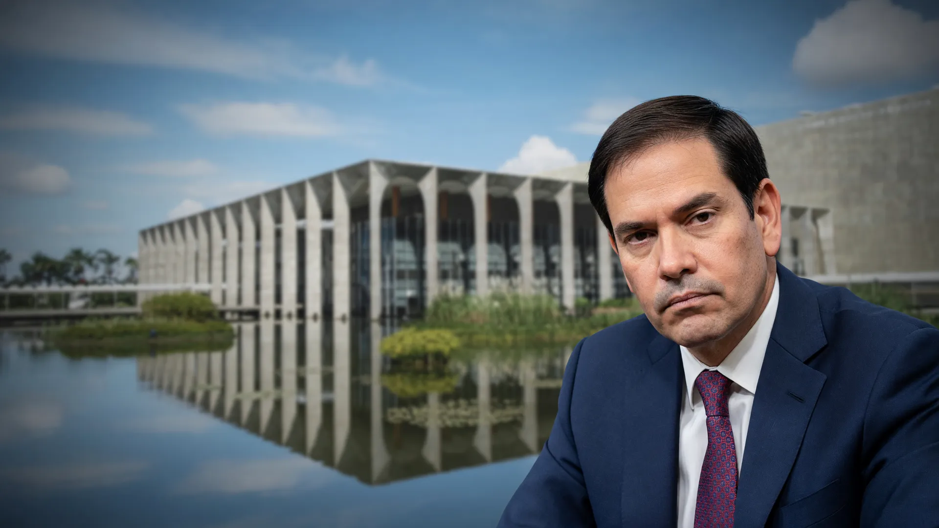 Itamaraty nega visto diplomatas EUA: palácio do Itamaraty e diplomata americano antes da eleição