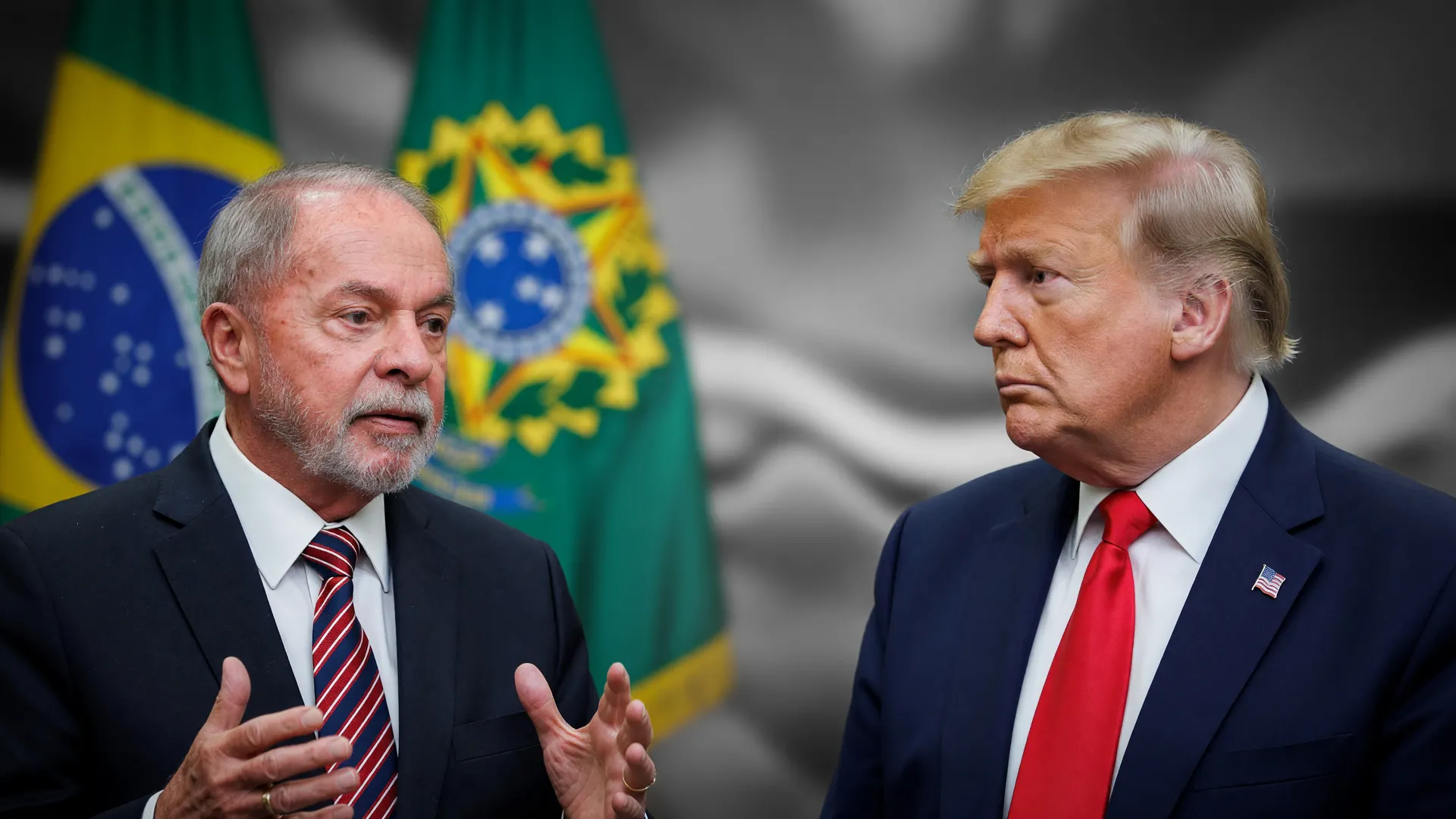 Lula e Trump em impasse comercial: Brasil aciona Lei da Reciprocidade contra tarifaço EUA