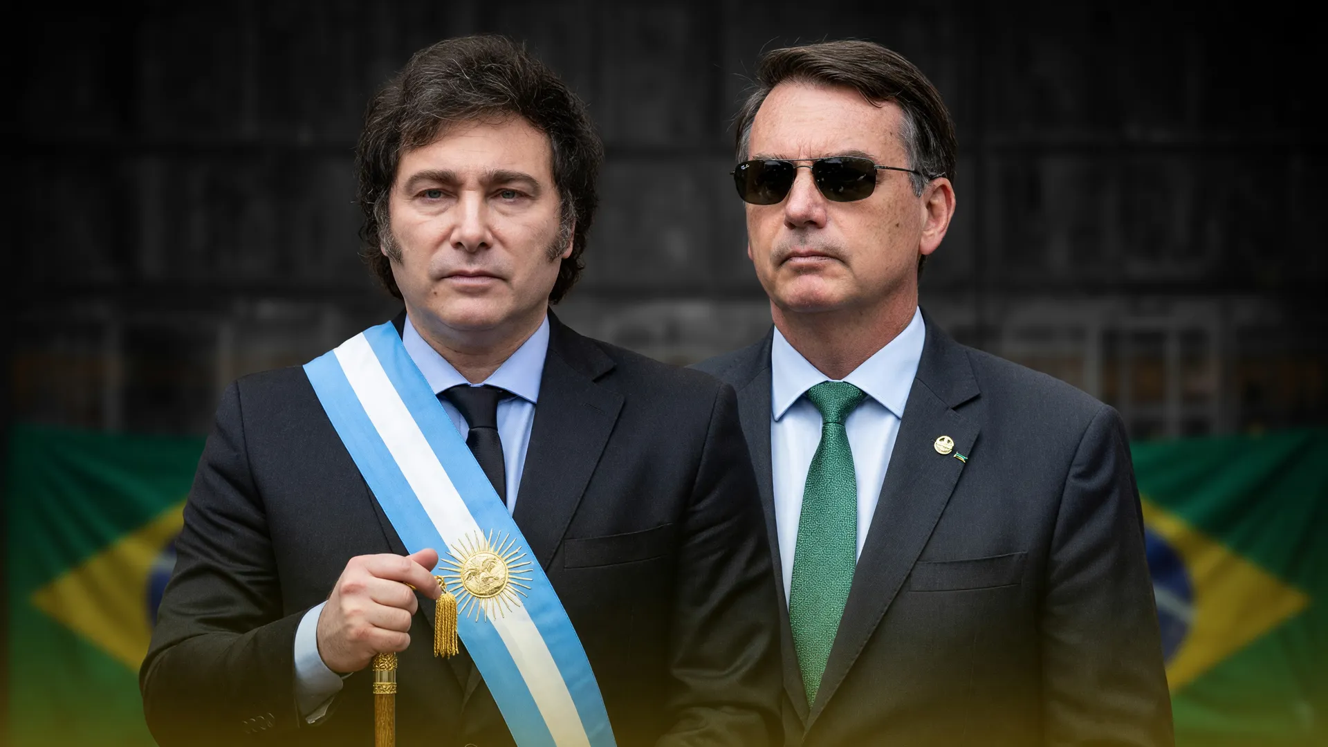 Milei apoia Flávio Bolsonaro em visita ao Brasil durante turnê pela direita latino-americana
