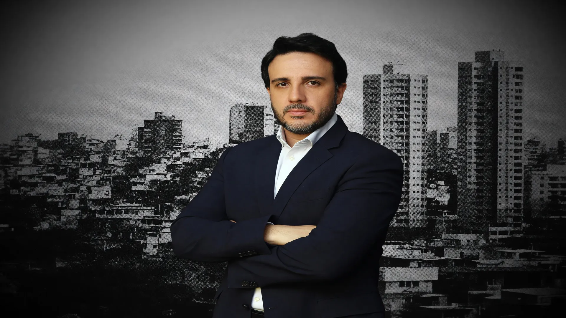 Renan Santos de braços cruzados ilustra o plano de governo Renan Santos com fim do Bolsa Família