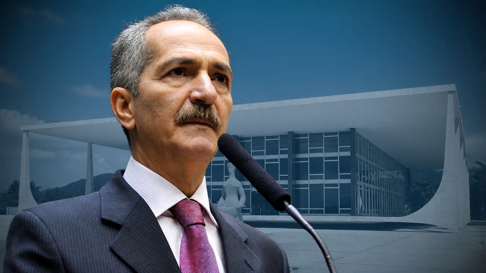 Aldo Rebelo discursa em plenário; STF ao fundo remete à pré-candidatura de Aldo Rebelo em meio a impasse jurídico