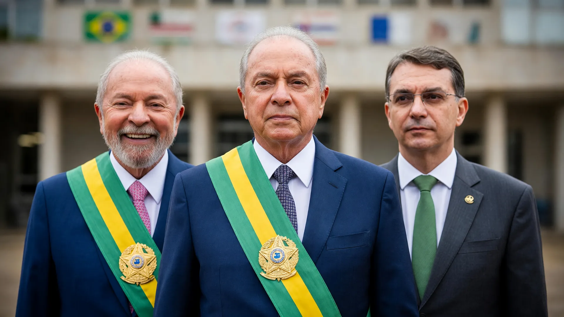 Líderes políticos que simbolizam o racha do PSD nos maiores colégios eleitorais de 2026