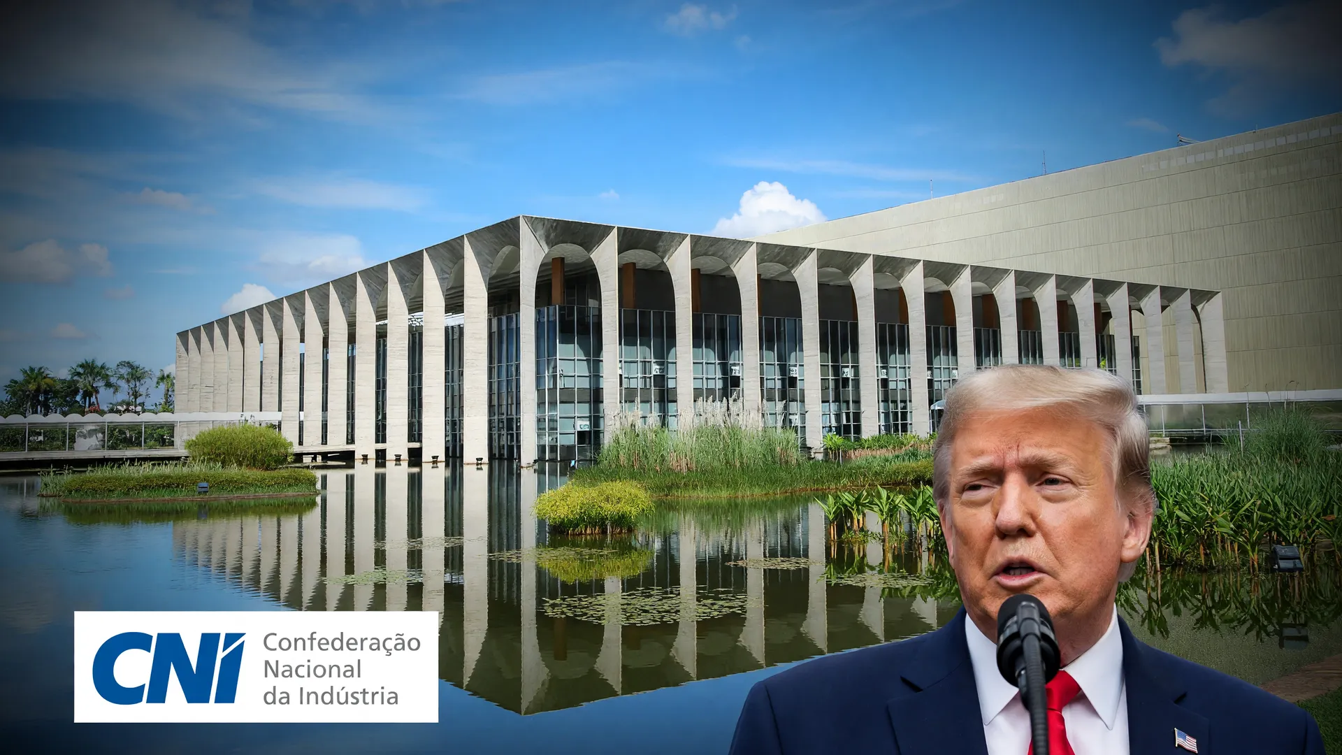 Itamaraty e Trump simbolizam tensão comercial: setores pedem diálogo com EUA sobre tarifaço