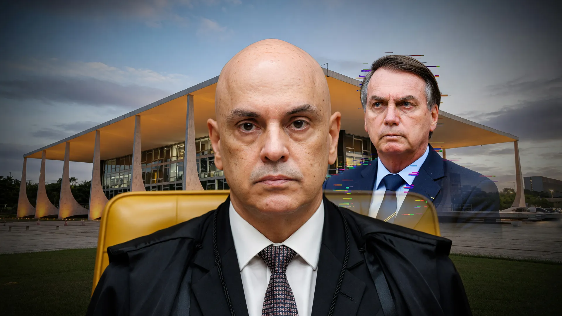 Moraes no STF investiga vídeo de Bolsonaro com IA sobre prisão domiciliar