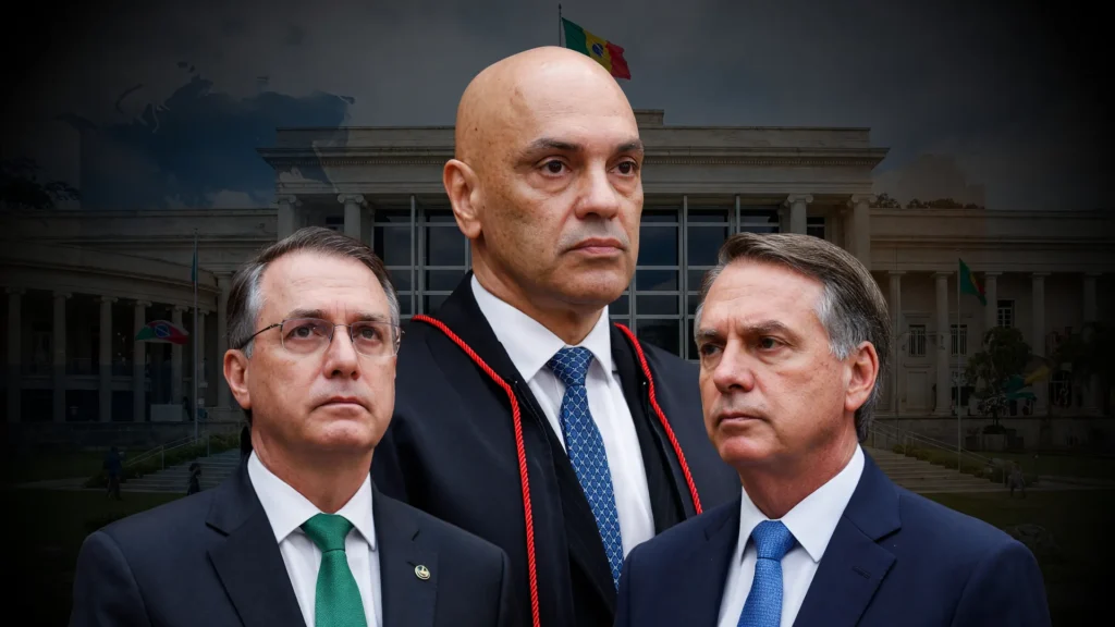 Moraes determina suspensão das visitas de Flávio a Bolsonaro por 90 dias em decisão do STF