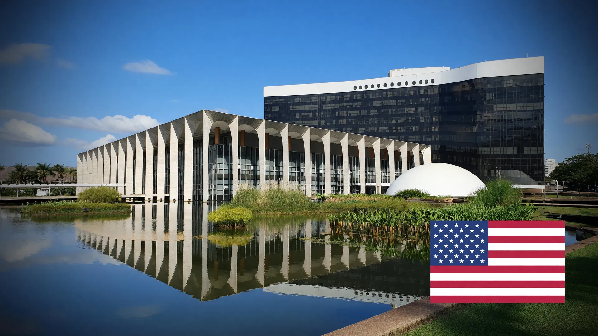 Palácio do Itamaraty, símbolo dos vistos negados a diplomatas americanos que buscavam reunião no TSE.