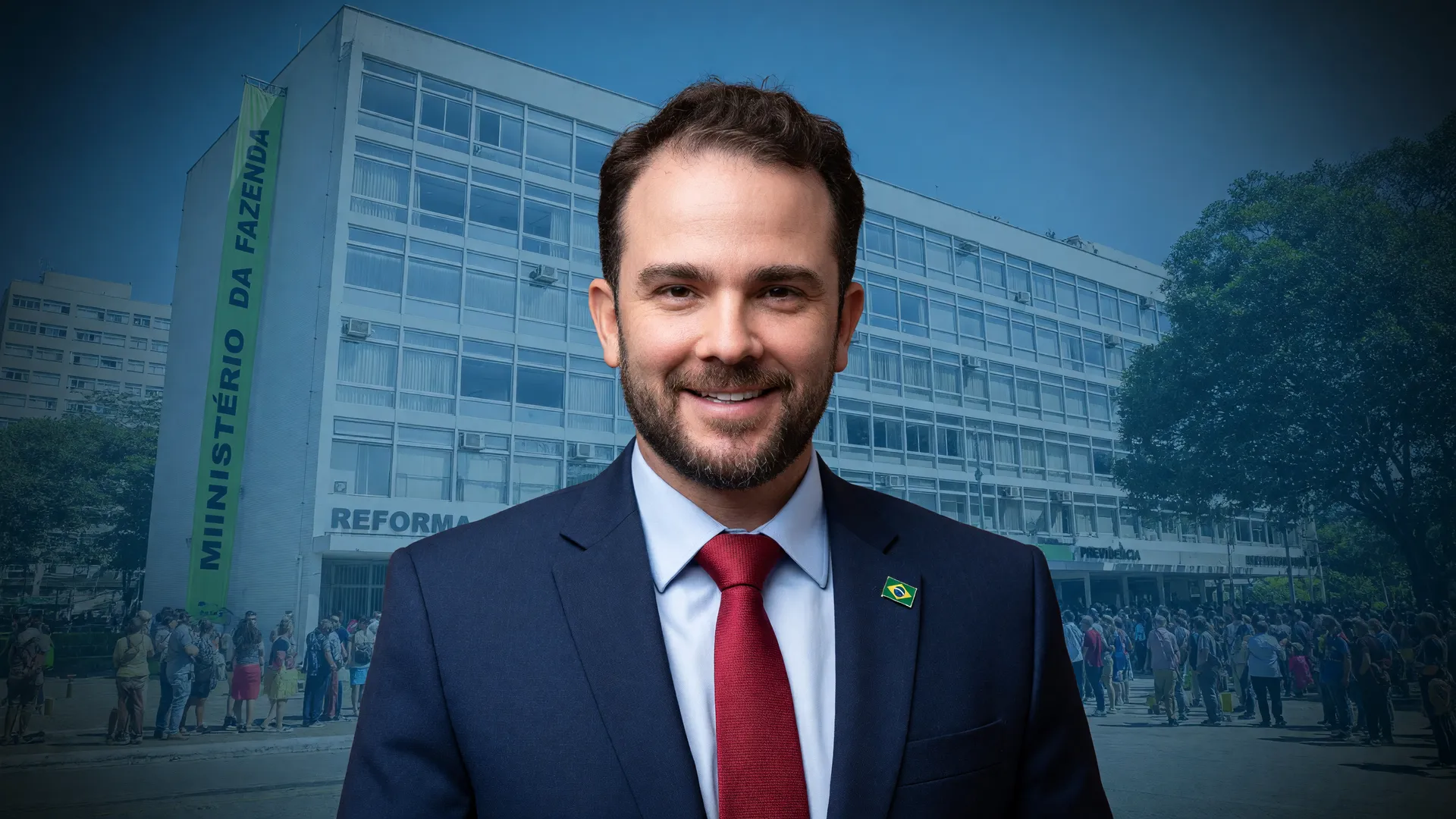 Dario Durigan, ministro da Fazenda, anuncia ajuste fiscal para reduzir juros com sede do Ministério ao fundo