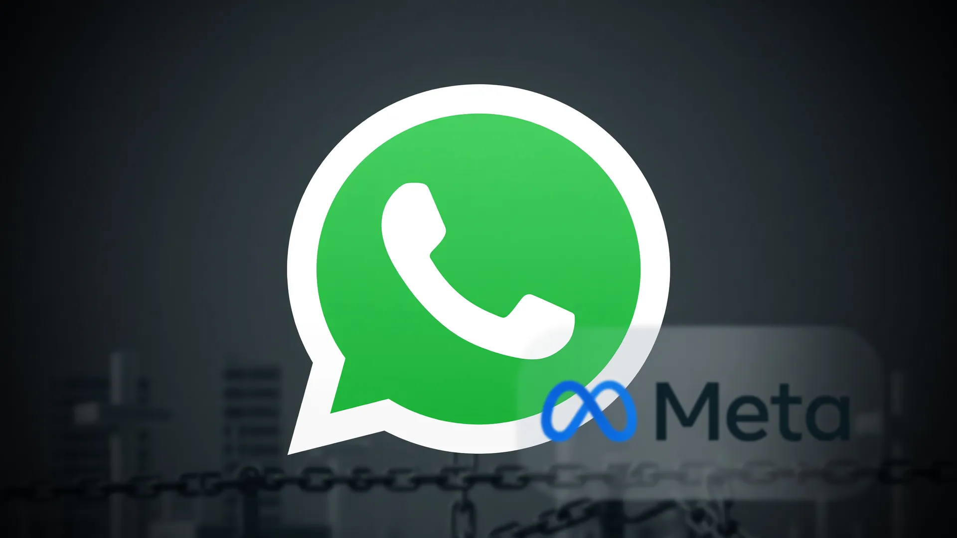 Logos do WhatsApp e da Meta em composição sobre bloqueio de conta no WhatsApp de trabalhadores brasileiros