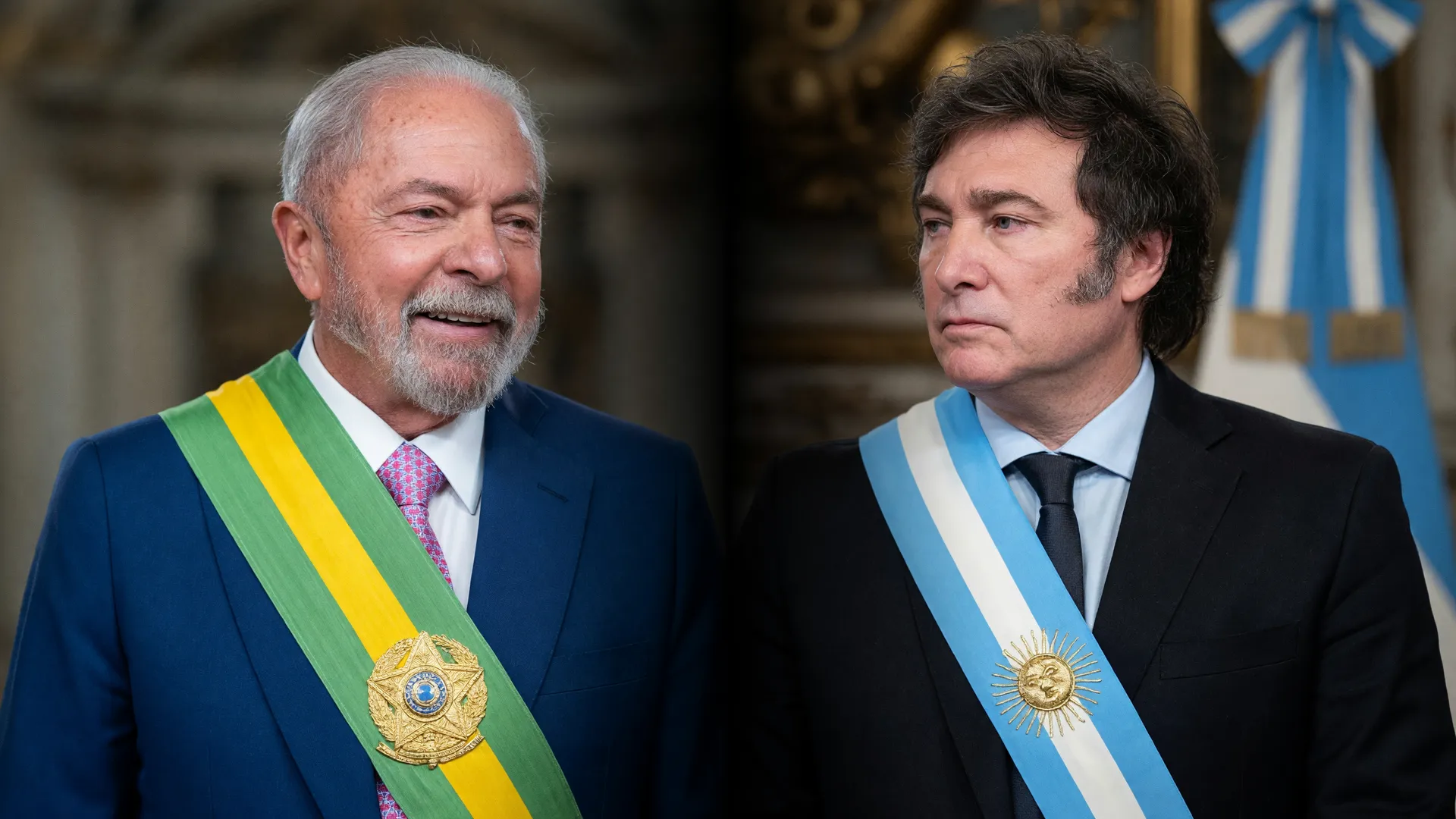 Lula e Milei em confronto na crise diplomática Brasil Argentina após ataques do governo argentino