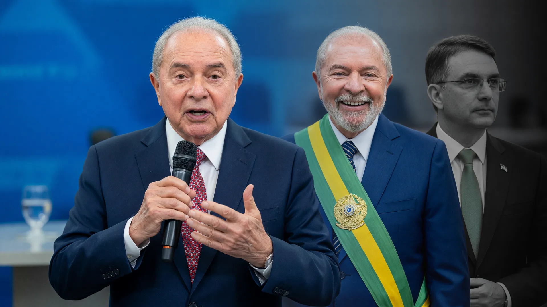 Caiado participa de entrevistas GloboNews candidatos à presidência; Lula e Flávio Bolsonaro ficam ausentes