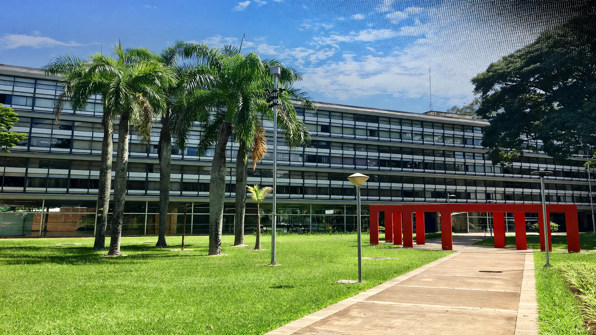 Campus da USP onde pesquisadores desenvolveram sistema de IA que identifica cáries em radiografias