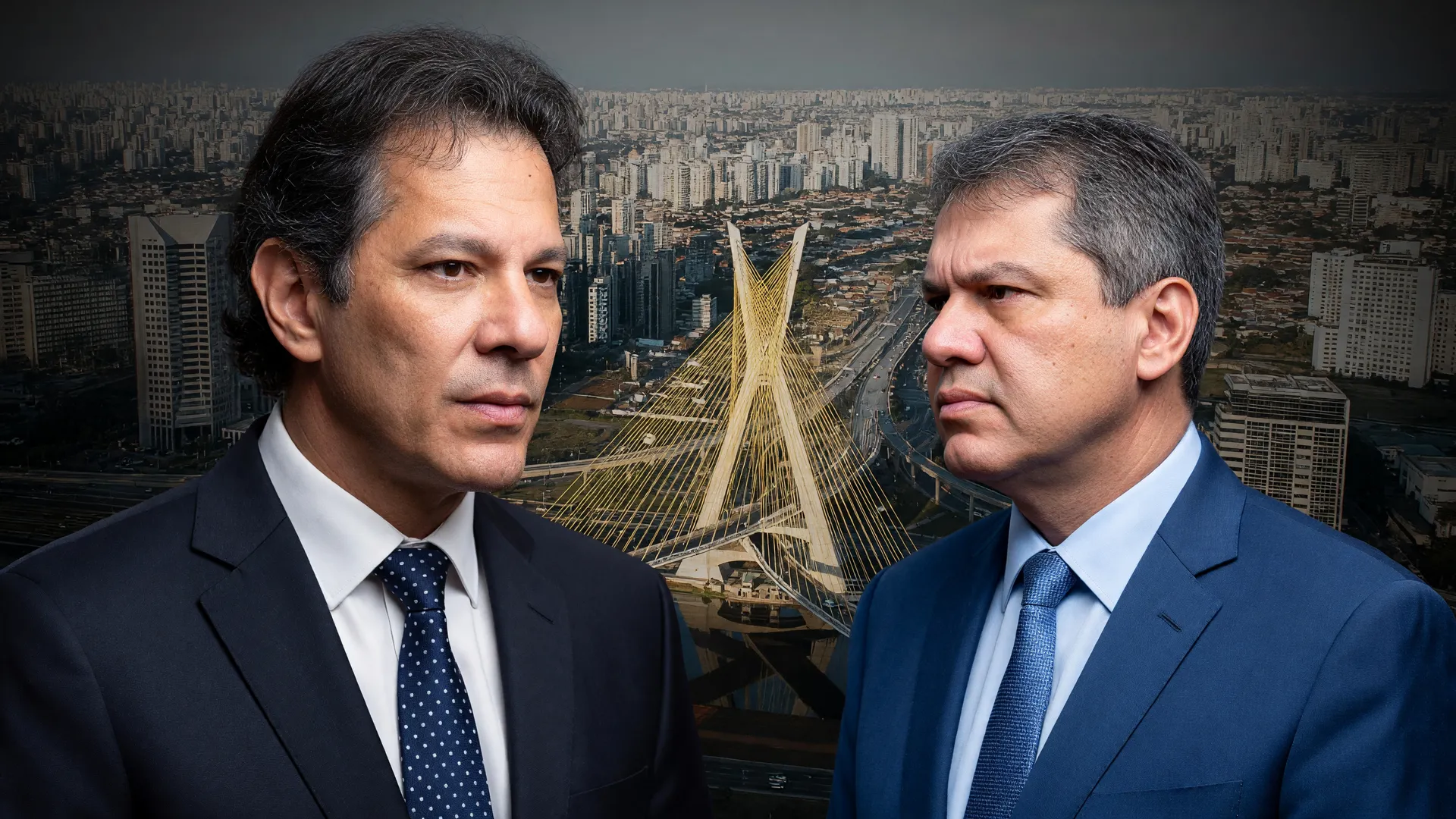 Fernando Haddad e Tarcísio de Freitas em tensão política após motorista de Haddad abordado por PM em SP