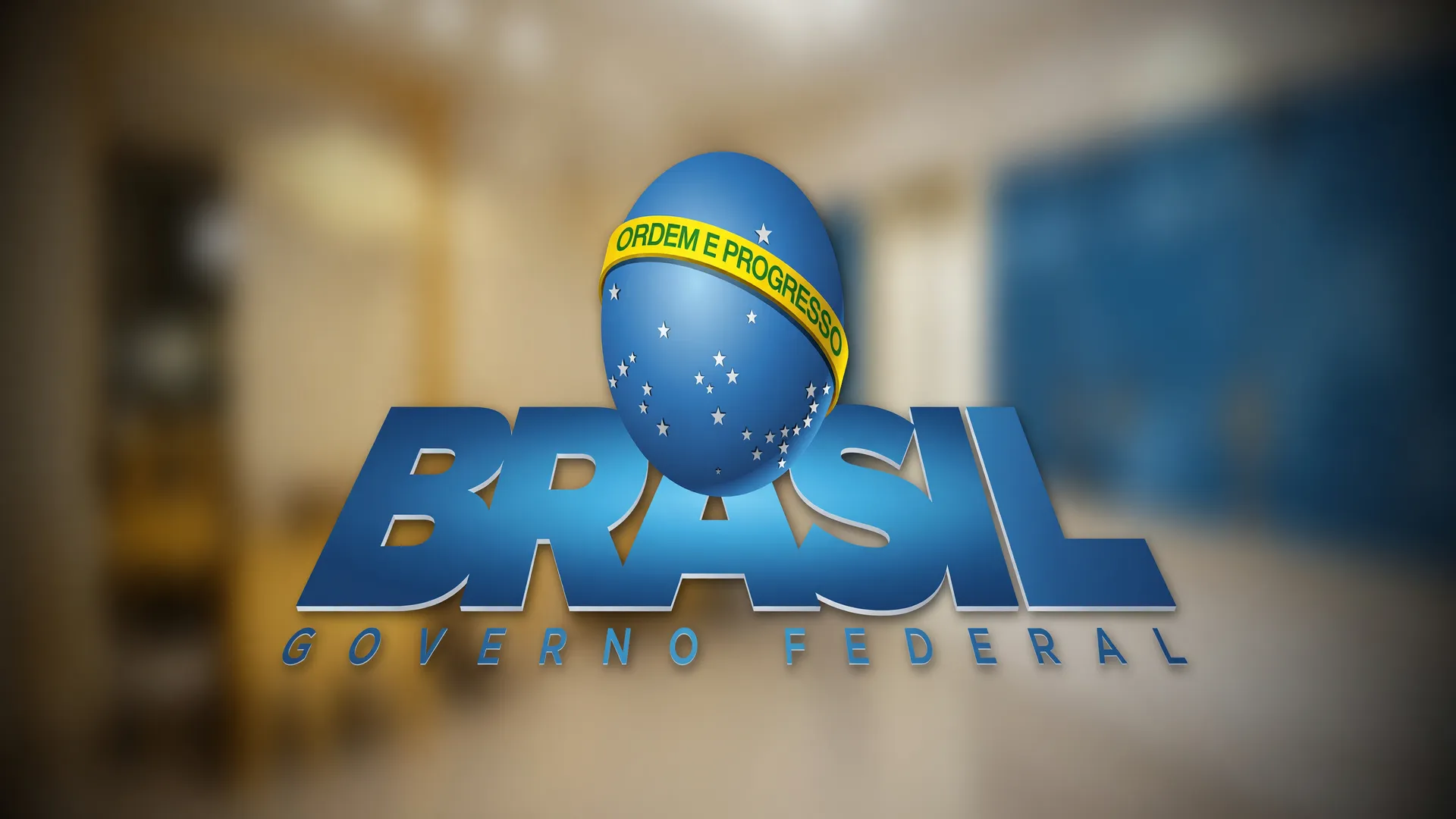 Logotipo do Governo Federal em composição editorial sobre o recesso de Natal e Ano Novo dos servidores públicos federais
