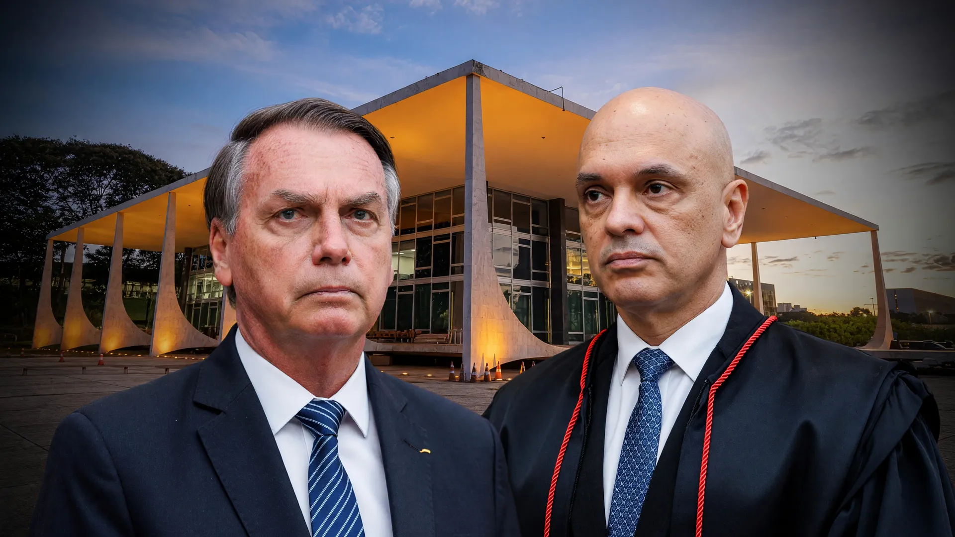 Jair Bolsonaro em momento institucional enquanto STF analisa recurso da defesa de Bolsonaro contra veto a visitas de Flávio