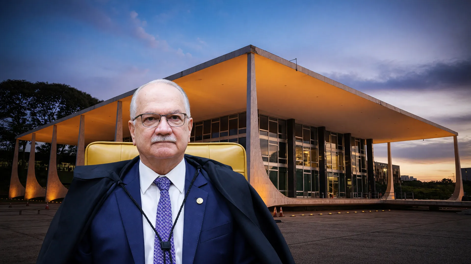 Ministro Fachin diante do STF em pauta dos julgamentos agosto 2026 com agenda polêmica