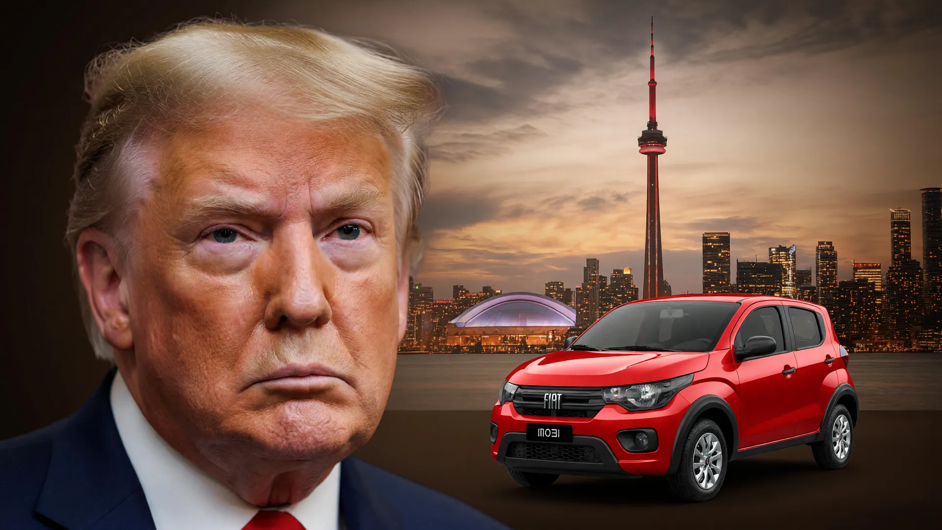 Trump anuncia tarifas de 50% sobre Canadá enquanto Toronto representa a economia canadense impactada.