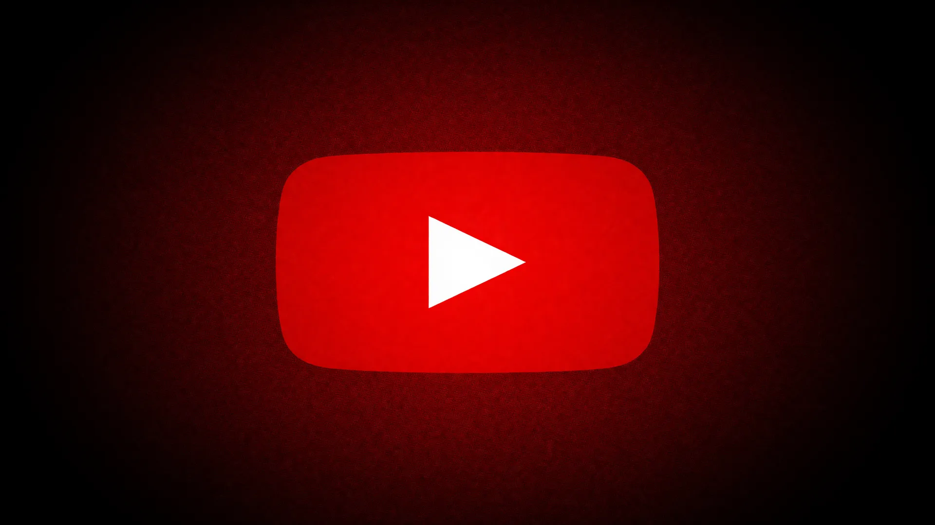 Logo do YouTube em composição sombria que evoca geração de vídeos de IA sobre escravidão e exploração digital