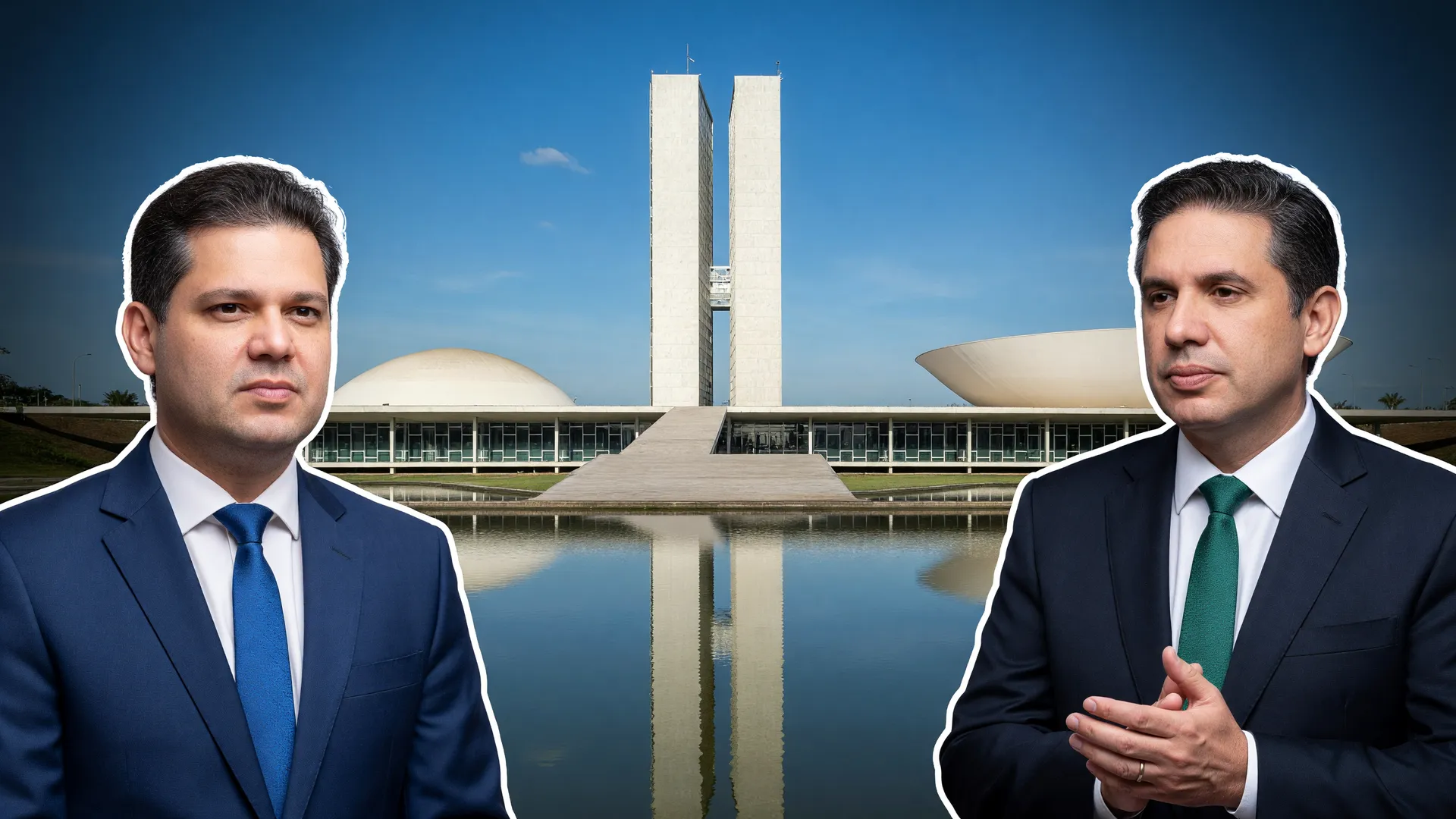 Congresso Nacional com Hugo Motta e Davi Alcolumbre marcam a volta do recesso do Congresso com pauta travada