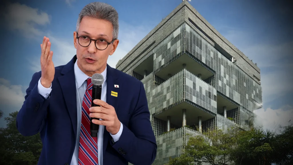 Zema quer privatizar a Petrobras: candidato discursa com a sede da estatal ao fundo