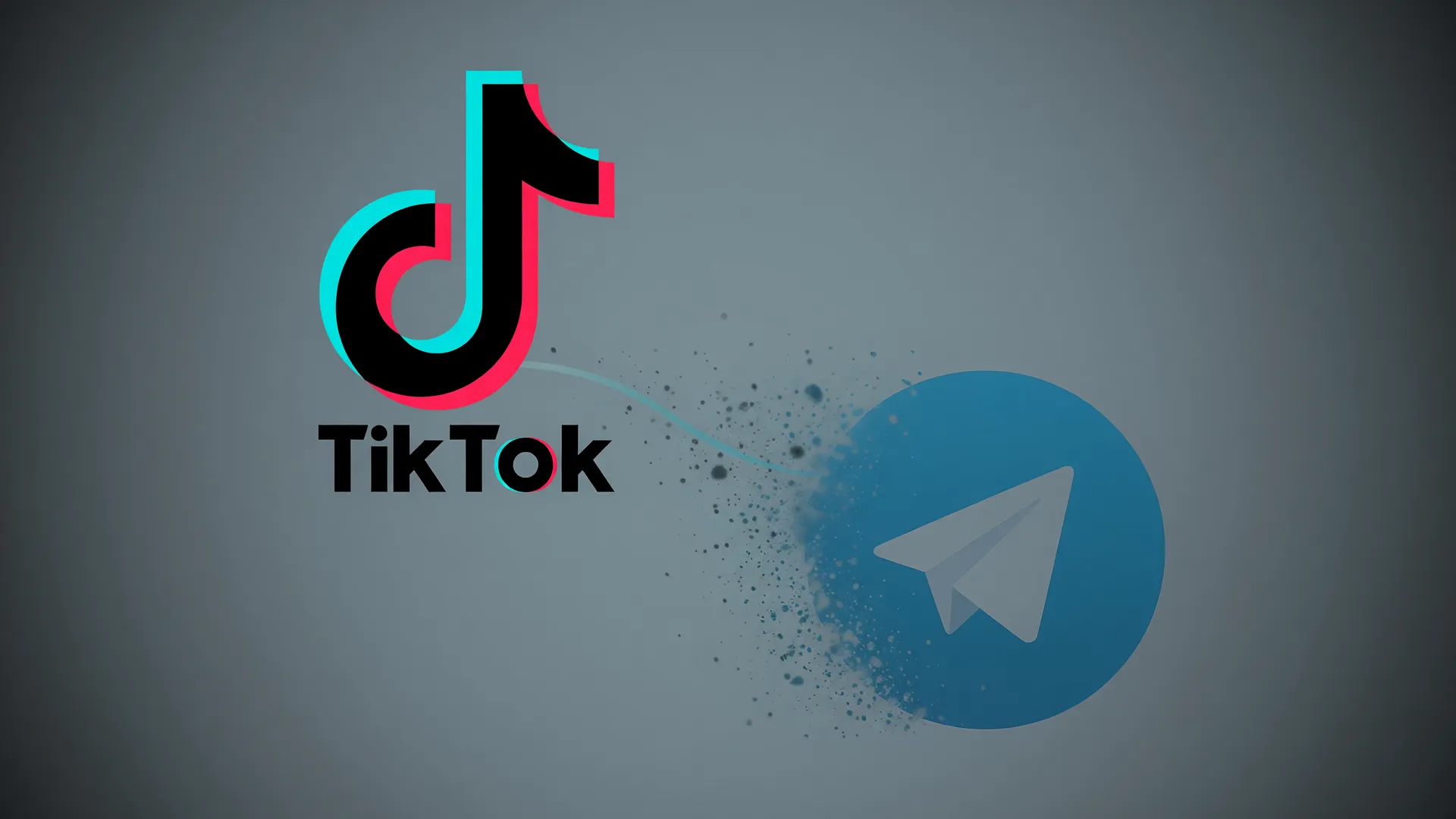 Ícones do TikTok e Telegram simbolizam rede de abuso sexual infantil no TikTok