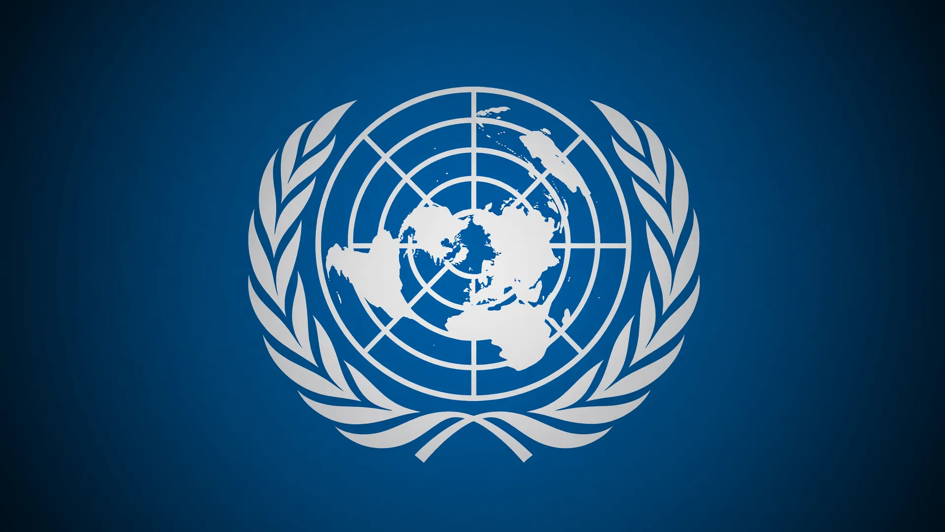 Emblema da ONU com globo terrestre, representando relatório sobre aquecimento global ultrapassa 1,5°C