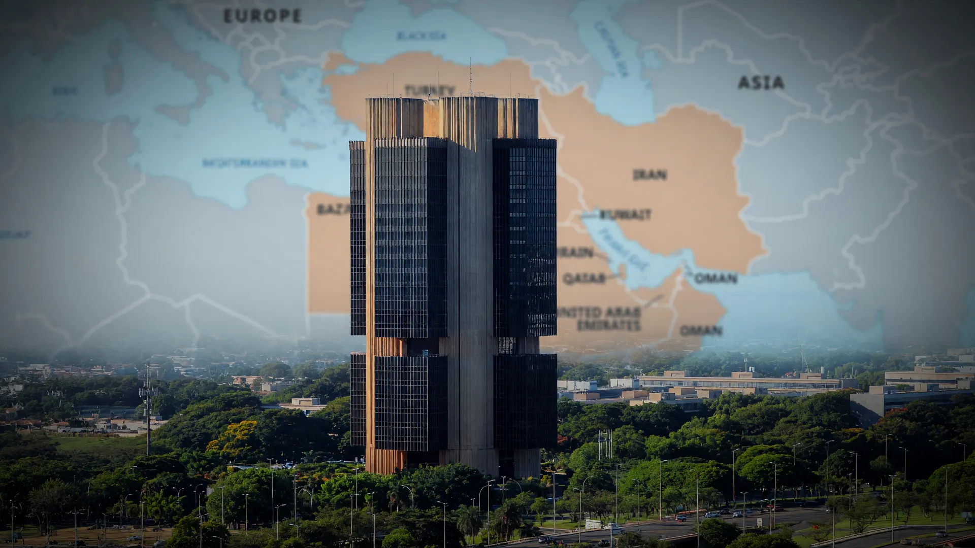 Sede do Banco Central do Brasil em Brasília, símbolo do alerta sobre endividamento das famílias brasileiras