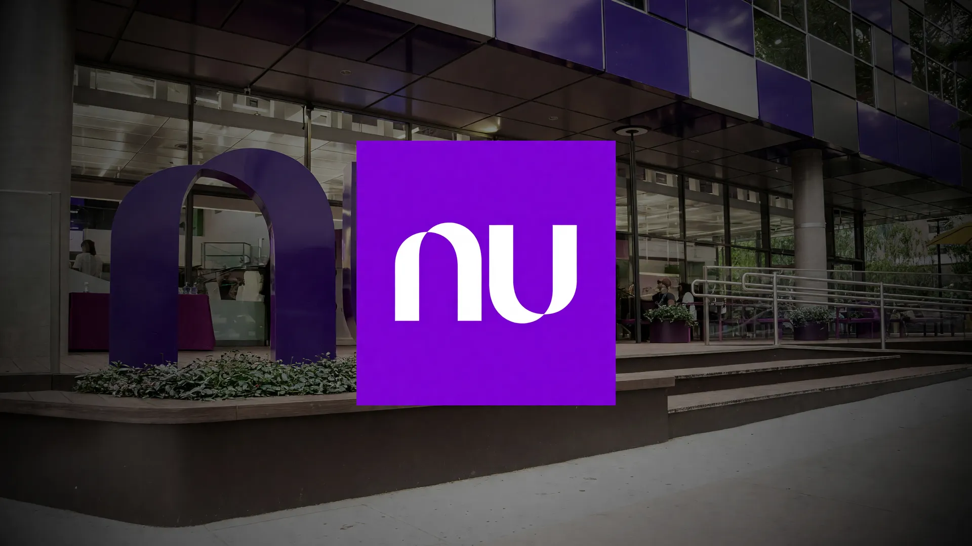 Logo do Nubank simbolizando o lançamento das Nubank contas nos Estados Unidos e expansão global