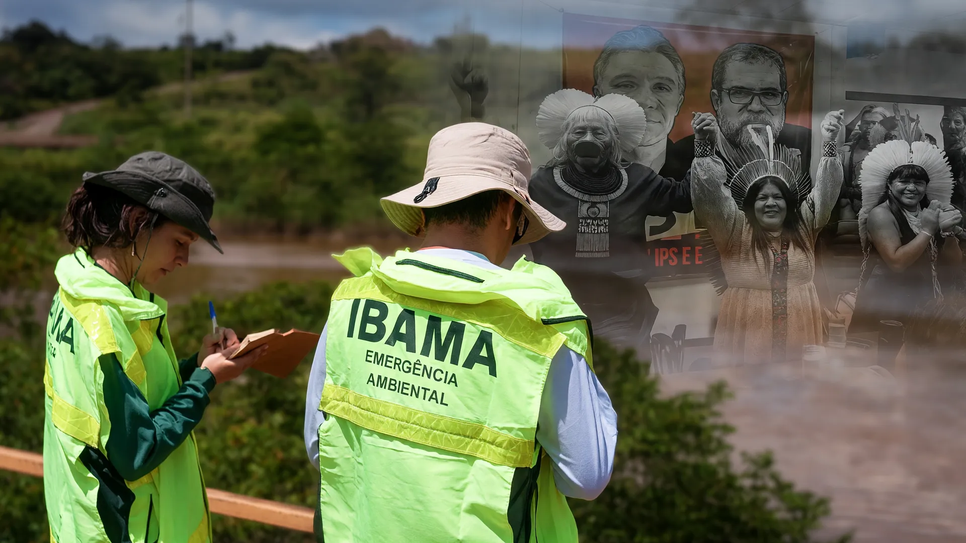 Agentes do Ibama em campo ilustram debate sobre porte de arma servidores ambientais no Congresso