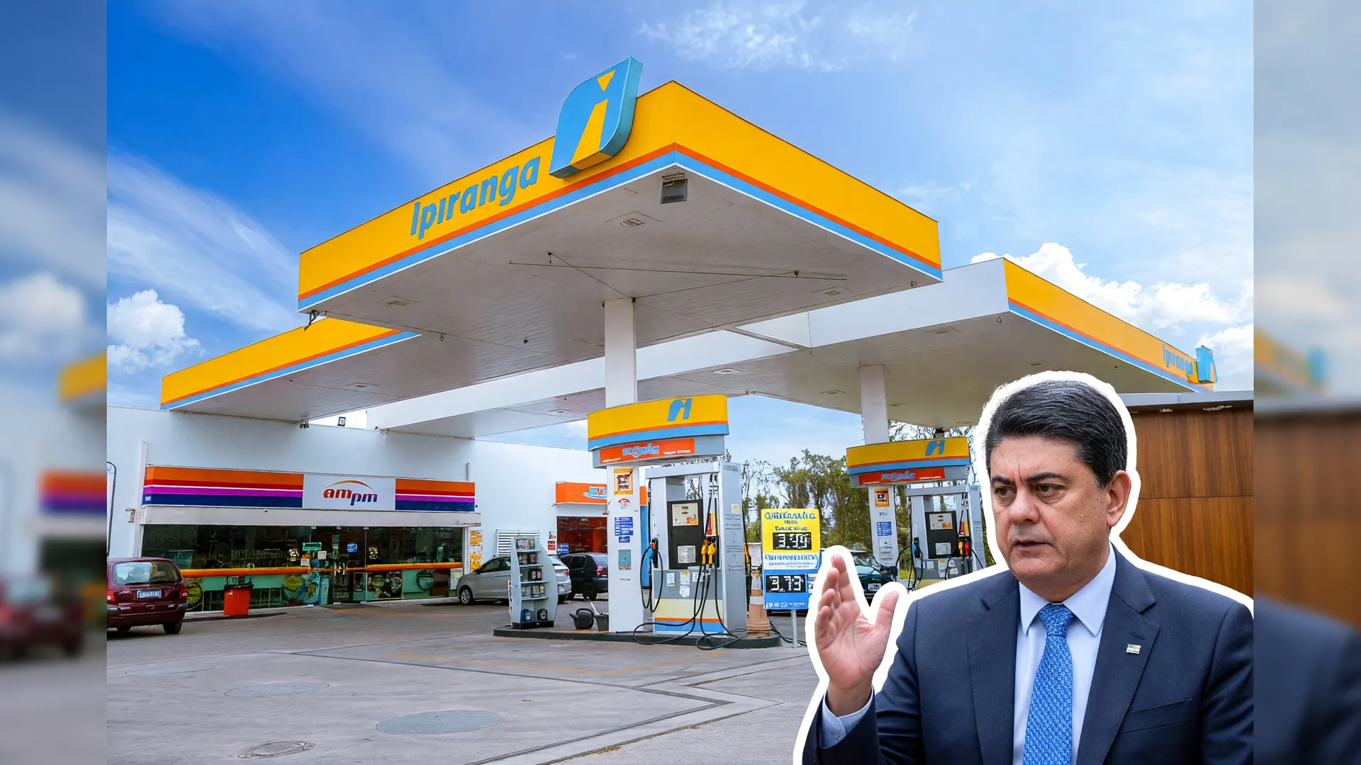 Fiscalização da Senacon em posto de combustíveis simboliza os preços abusivos nos postos de combustíveis