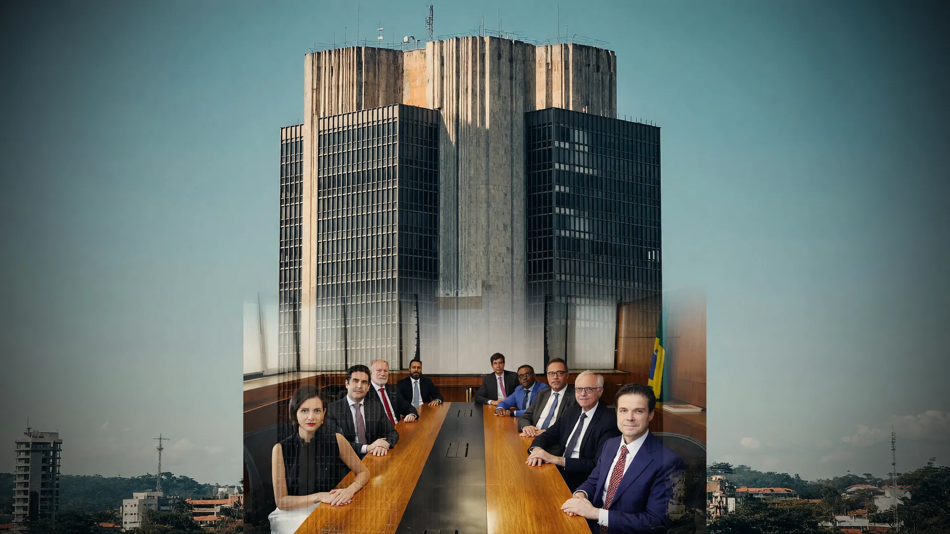 Sede do Banco Central e reunião do Copom ilustram alerta após prévia do PIB julho 2026 recuar 0,2%