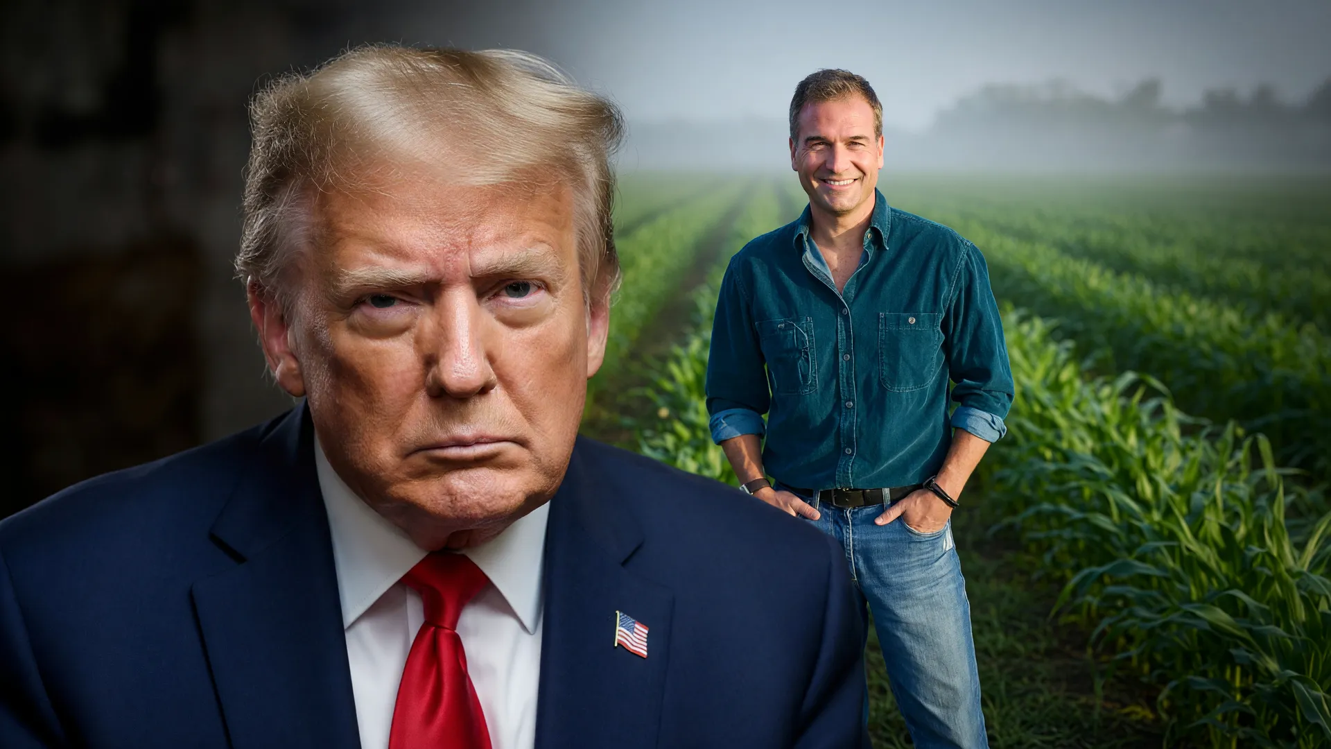 Trump e produtor rural: debate sobre o preço das sementes de milho no Brasil e nos EUA
