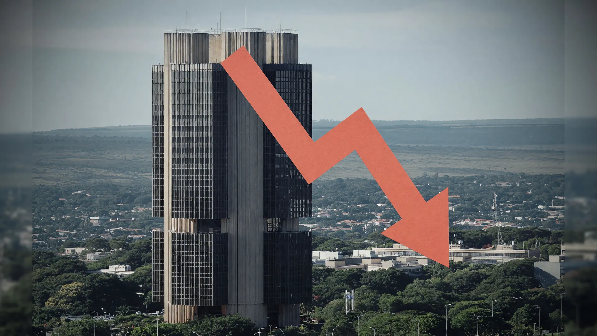 Sede do Banco Central em Brasília simboliza queda nas transações Pix após proibição bets no país