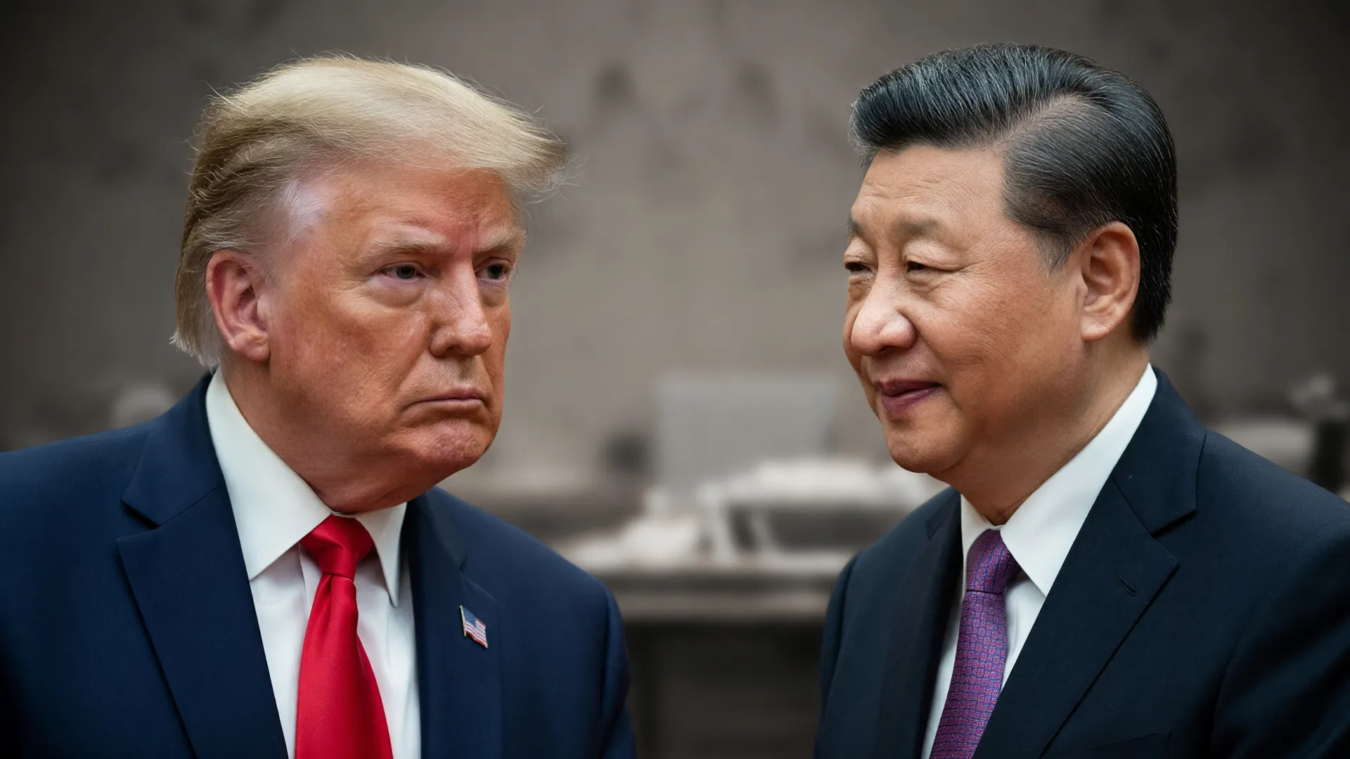 Trump e Xi Jinping lado a lado simbolizam a trégua comercial entre EUA e China antes da cúpula
