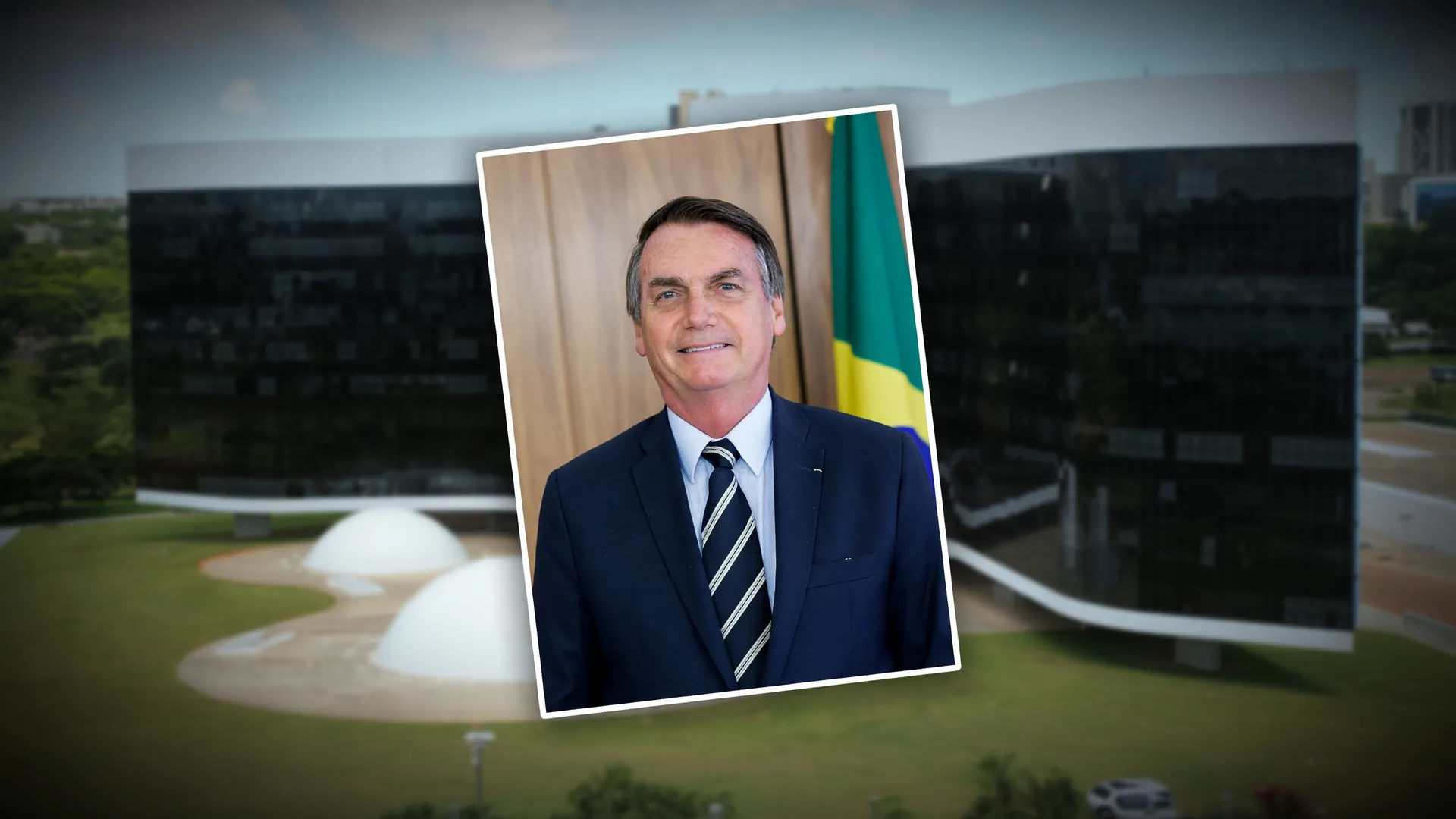 TSE proíbe imagem de Bolsonaro em propaganda eleitoral; fachada do tribunal moderno ao fundo