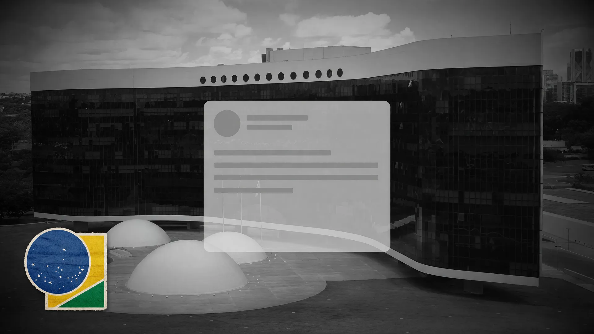 Sede do TSE em destaque simboliza decisão em que TSE remove fala de Lula das redes sociais