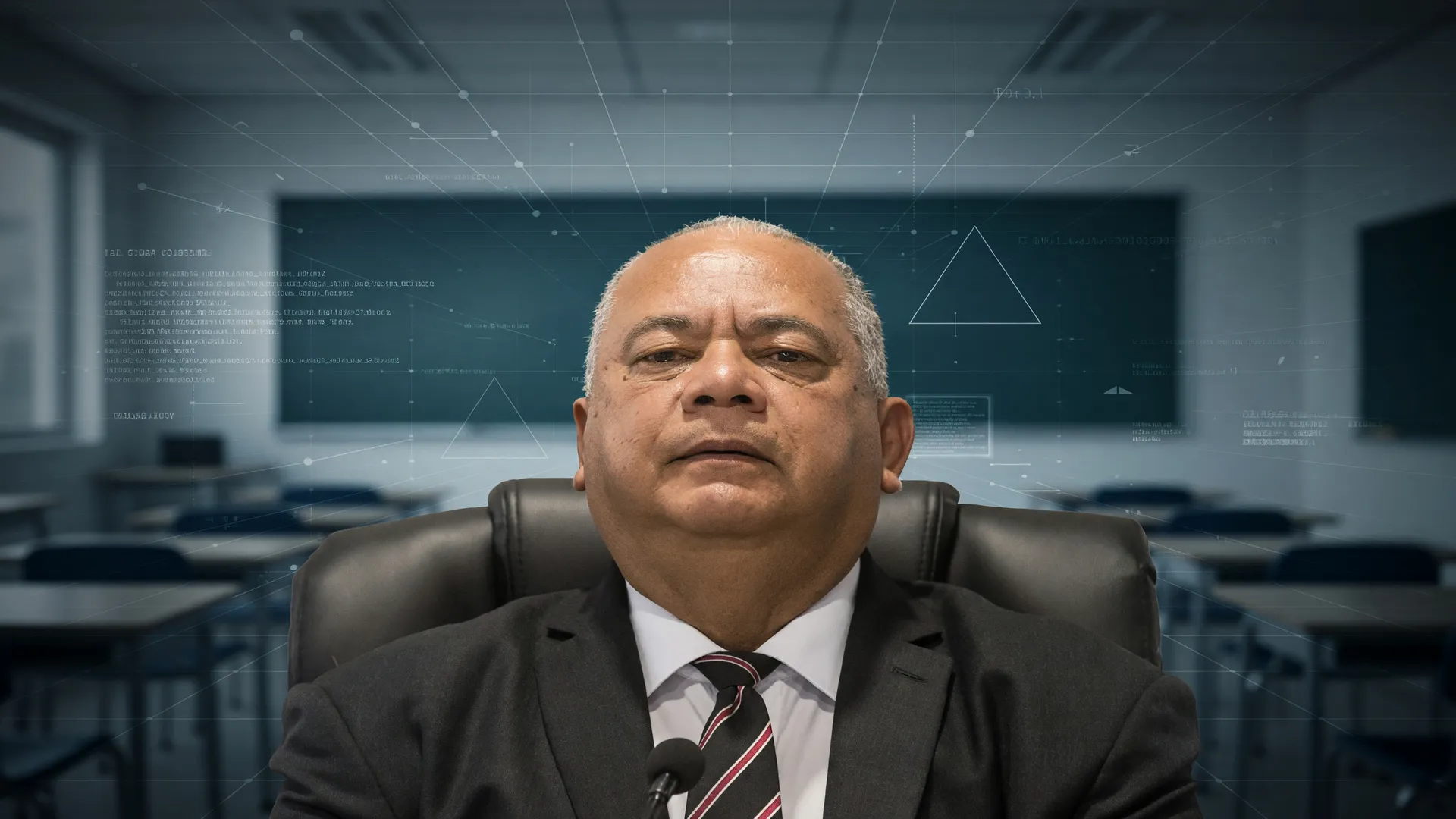 Elvis Amoroso, presidente do CNE, representa a regulamentação do uso de IA nas escolas brasileiras