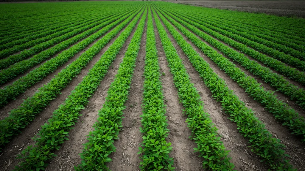 Campo de soja avança sobre a vegetação nativa no Pampa, bioma perdeu 11,3 milhões de hectares