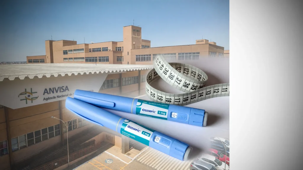 Canetas de semaglutida diante da sede da Anvisa: Anvisa novas canetas diabetes obesidade chegam a 20 registros