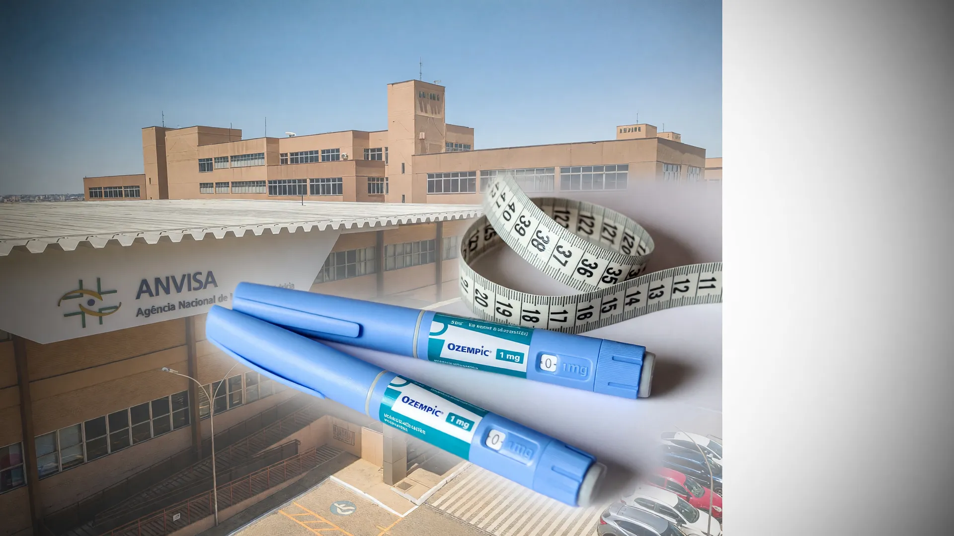 Canetas de semaglutida diante da sede da Anvisa: Anvisa novas canetas diabetes obesidade chegam a 20 registros