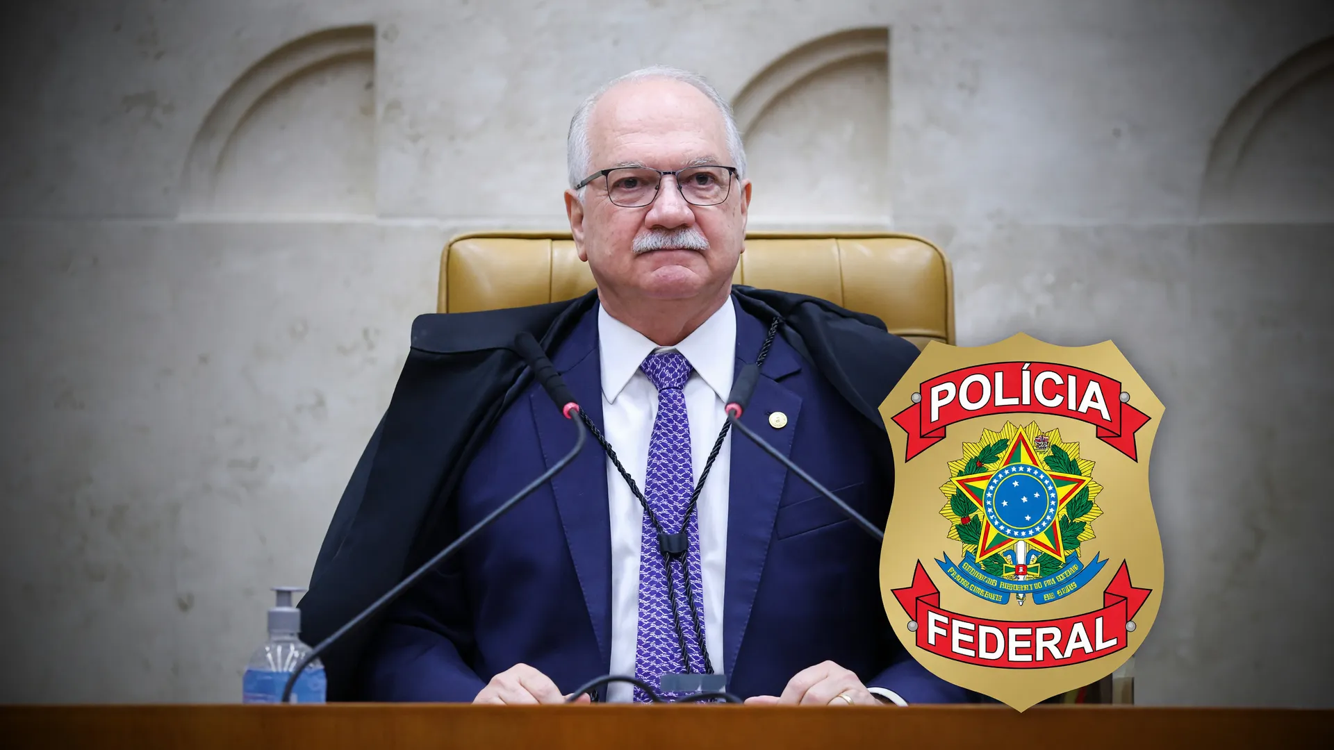 Edson Fachin convoca diretor da PF para tratar do caso Master ministros do STF