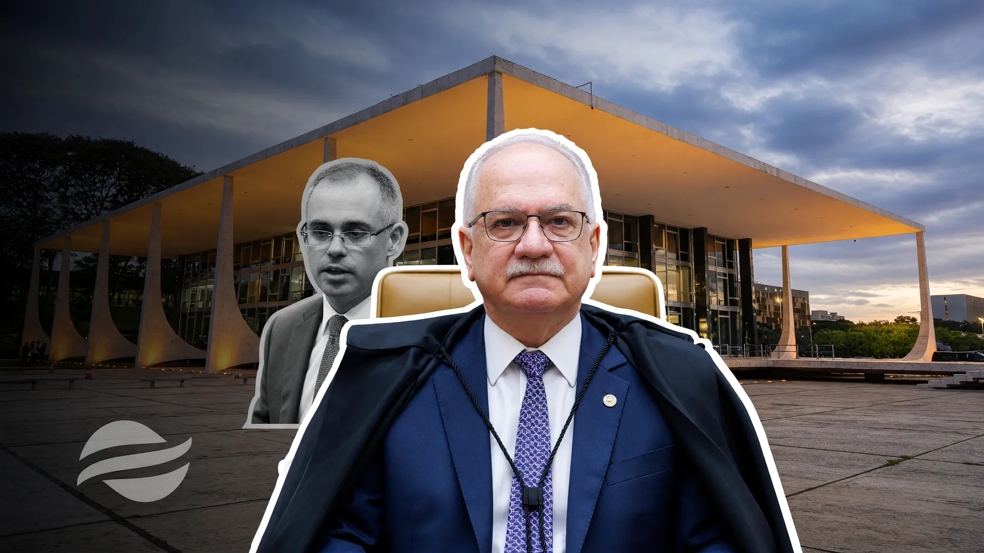 Edson Fachin em frente ao STF: Fachin processos caso Master concentrados na Presidência, com Mendonça sem acesso