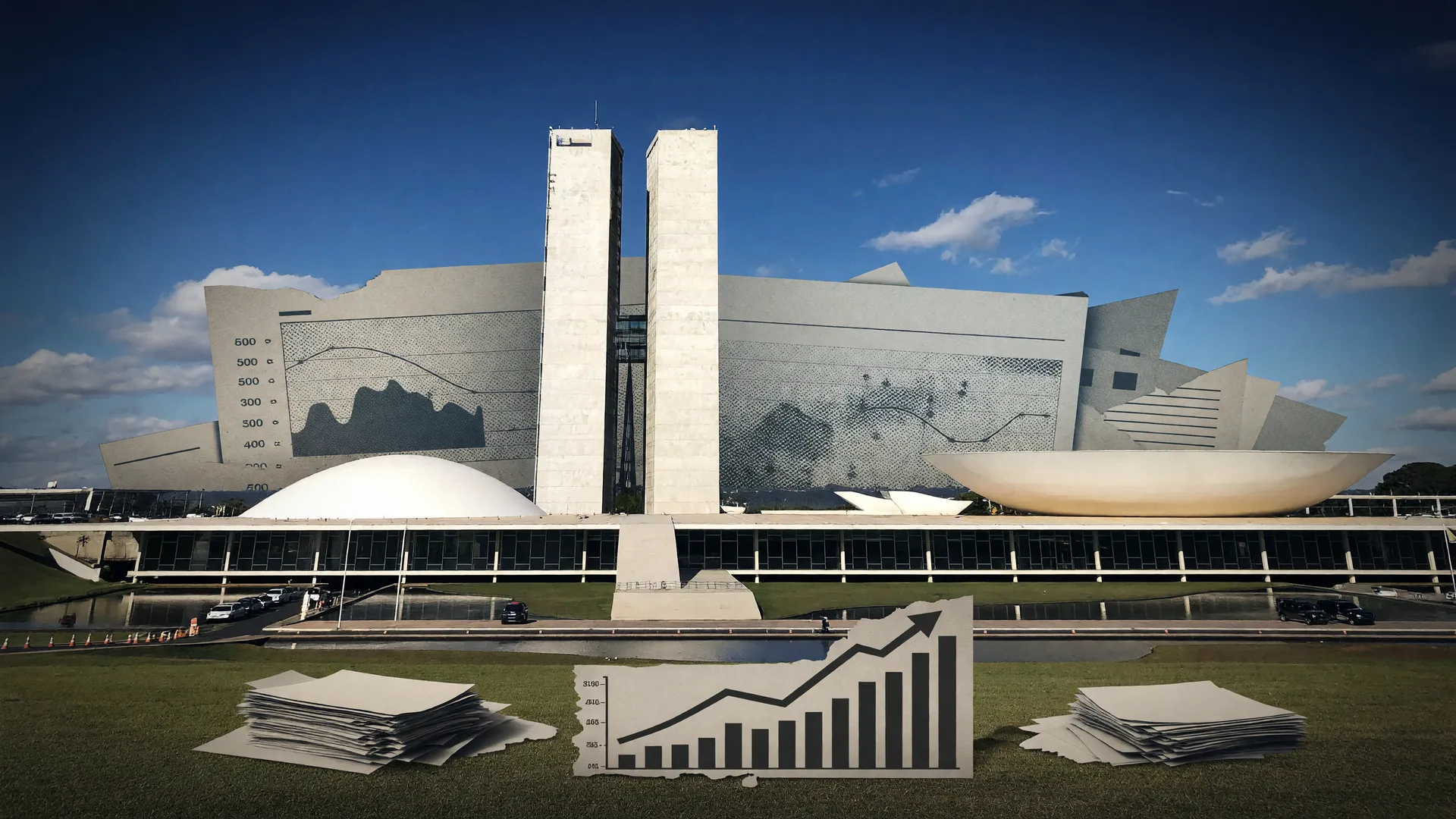 Edifício do Senado Federal em Brasília ilustra o impacto fiscal das promessas de Lula, apontado pela IFI