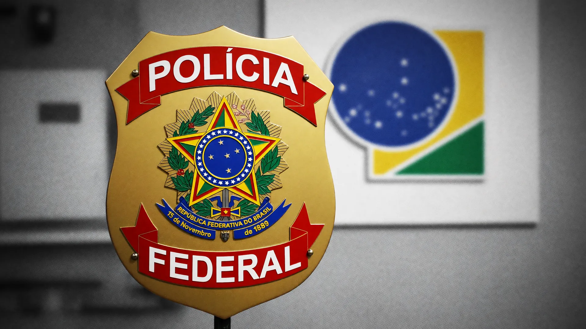 Distintivo da Polícia Federal e emblema da Justiça Eleitoral representam os inquéritos eleitorais PF 2026 abertos este ano.
