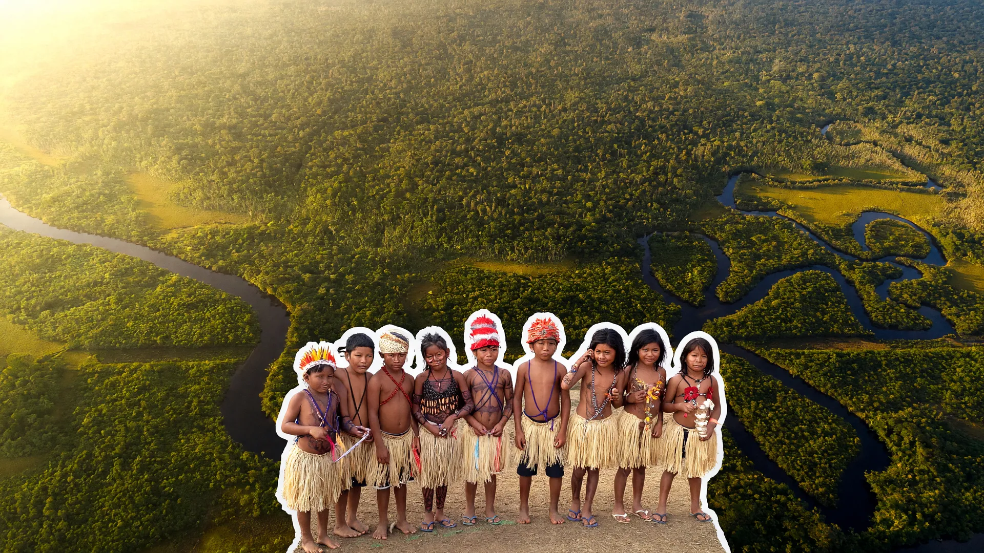 Povos indígenas à beira de rio amazônico sob ameaça de invasão terra indígena Ituna/Itatá, em meio à floresta
