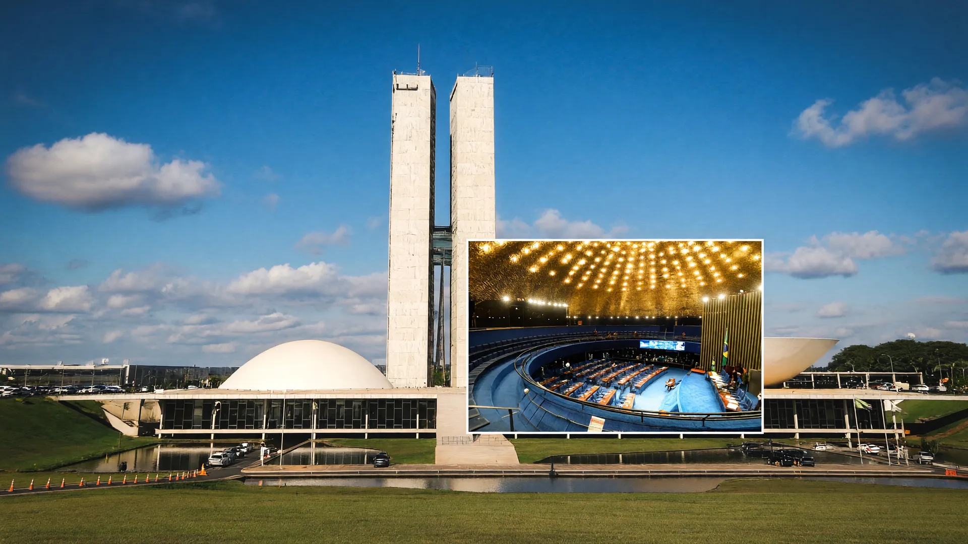 Edifício do Senado Federal em Brasília, palco da votação da PEC da escala 6x1 no Senado