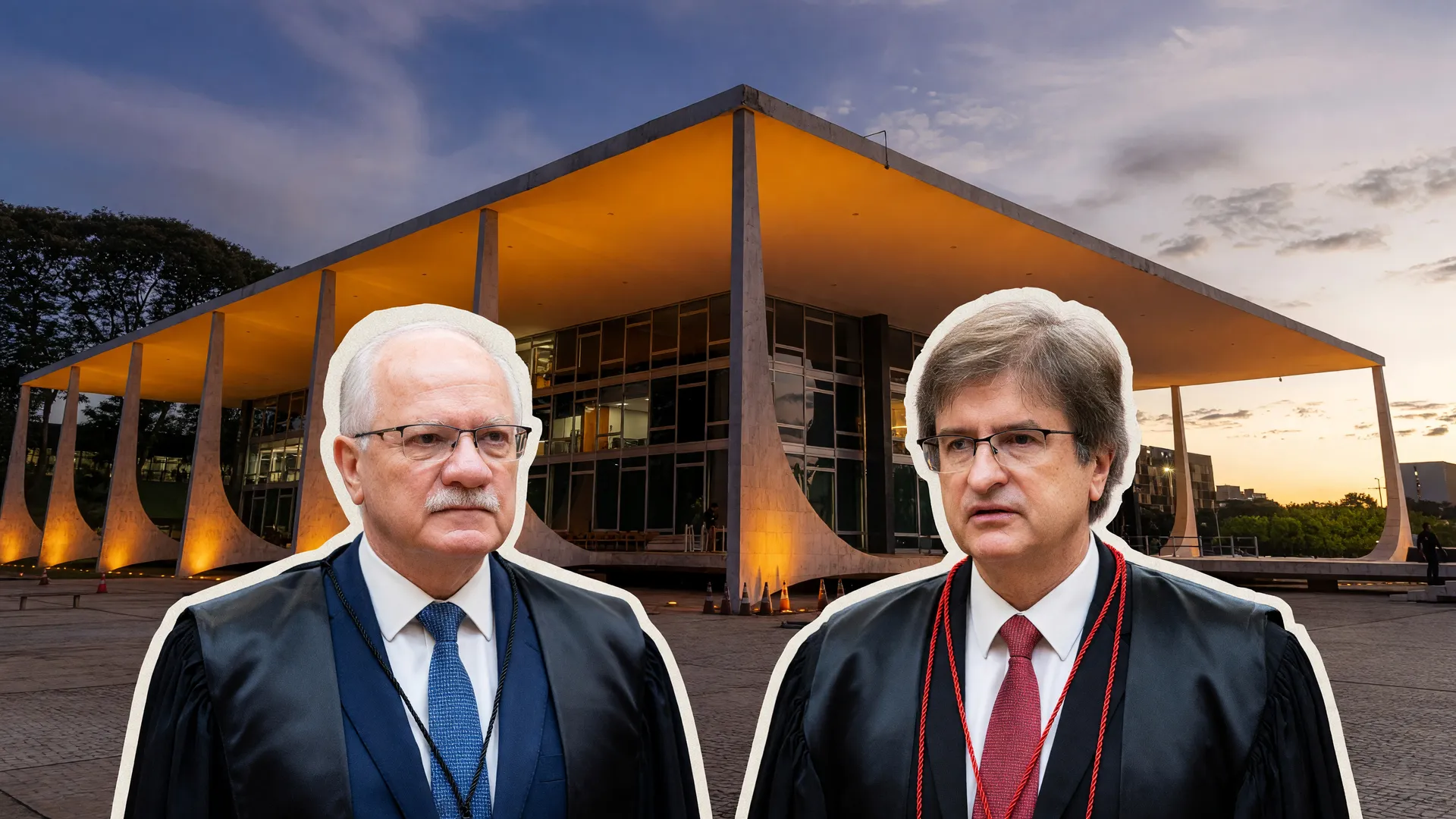 Paulo Gonet e Edson Fachin diante do STF: PGR Fachin decisões caso Master em foco