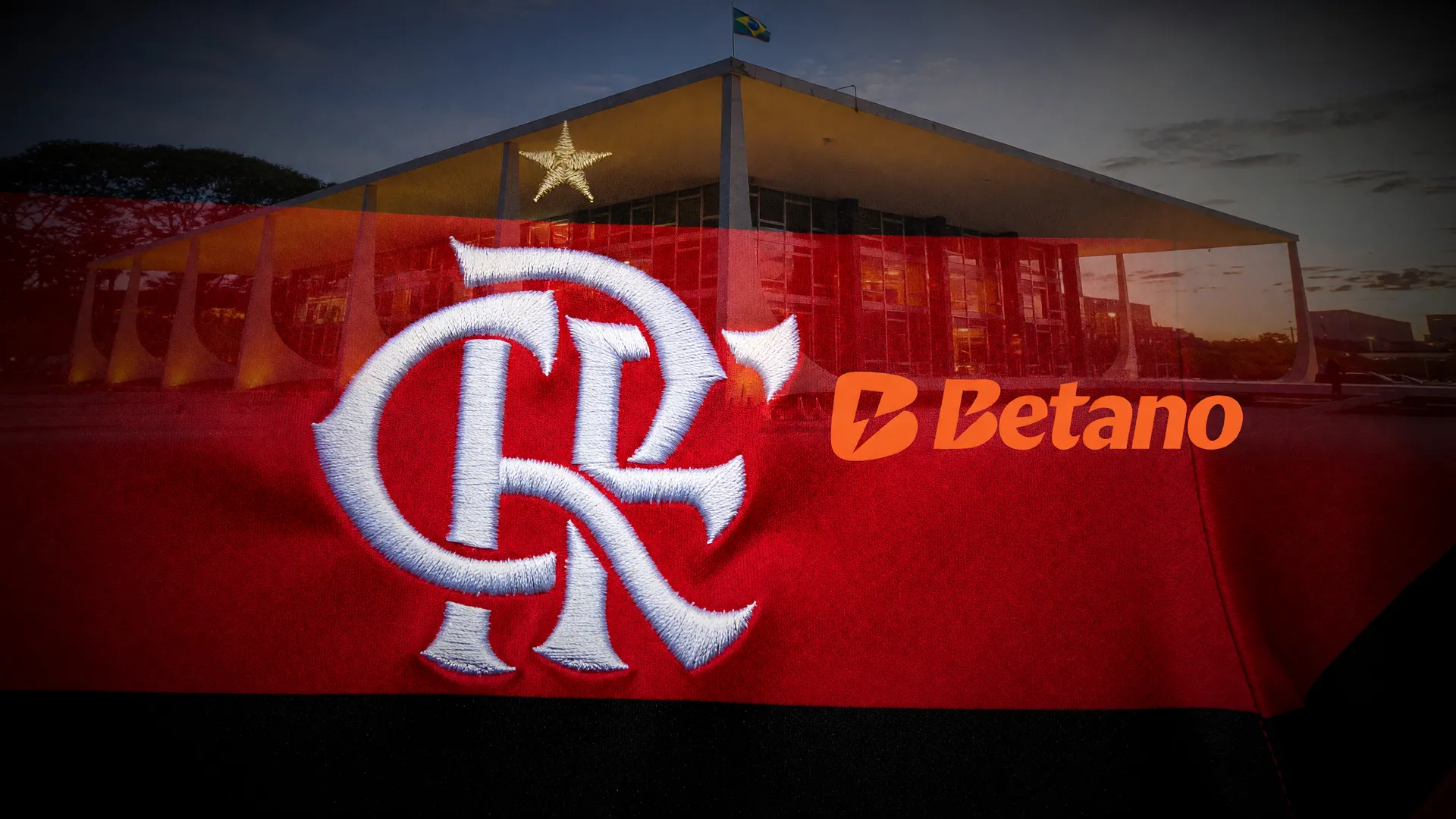 Camisa do Flamengo com logo da Betano simboliza o protesto do Flamengo contra bets rumo ao STF